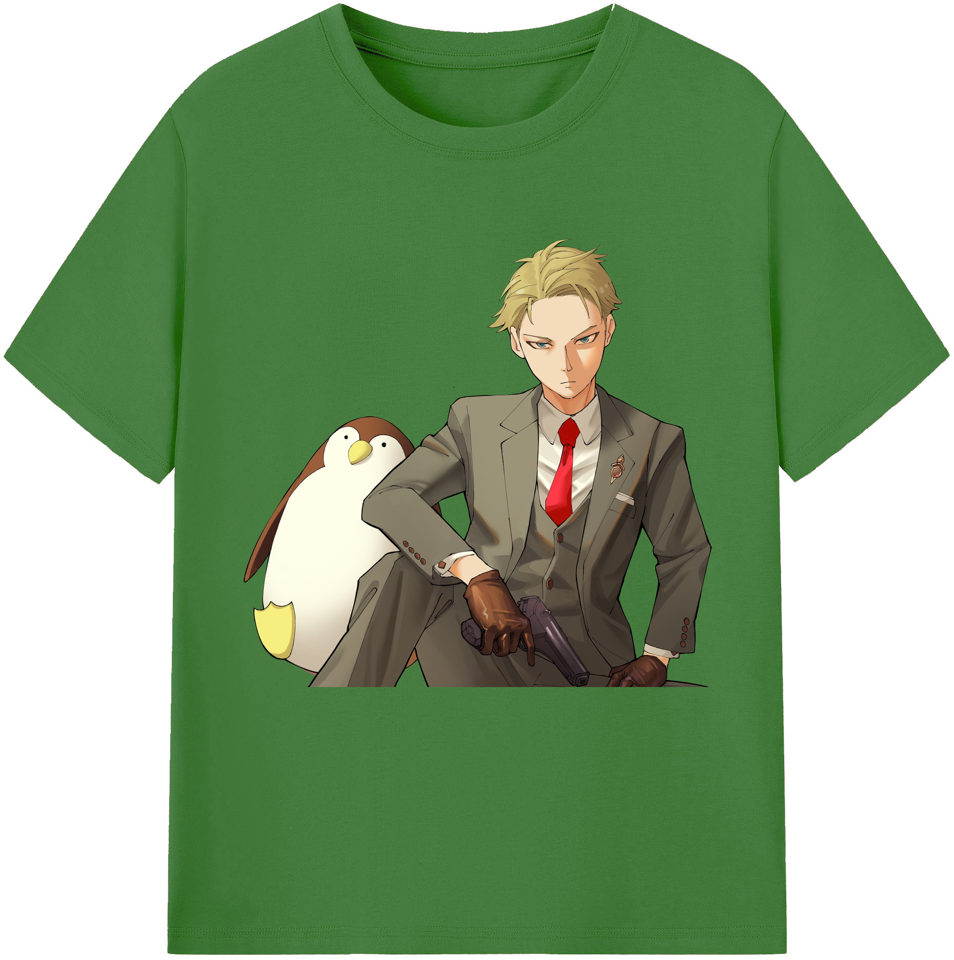 （画像用） SPY×FAMILY间谍家家酒 レディースカジュアルプリントTシャツ（綿100％）